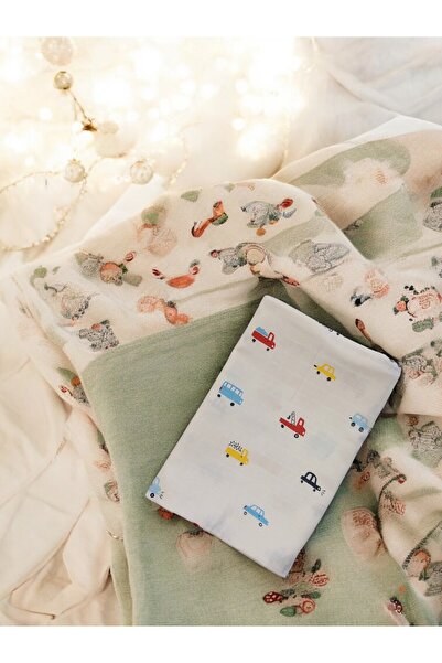 Mrvhome بطانية موسلين للأطفال، قماط من قماش الموسلين