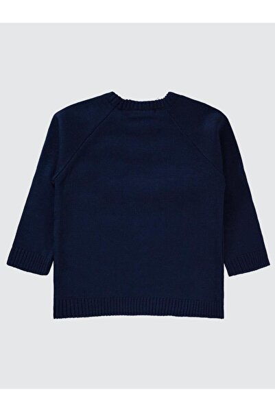 Civil Boys 2-5 Years Old Boy's Navy Blue Sweater