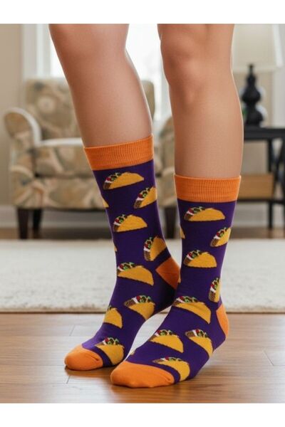 AKSU ÇORAP جوارب بمقبس بتصميم تاكو