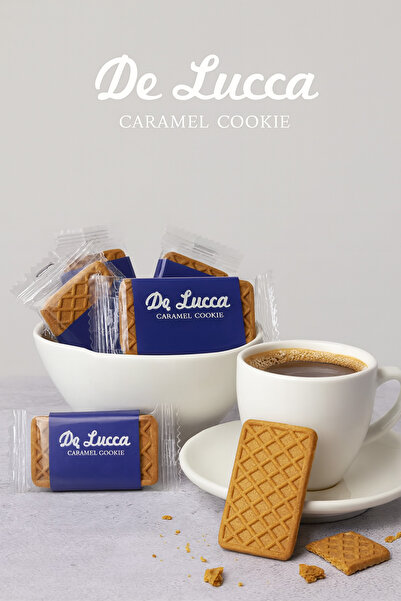 DeLucca Karamelize Bisküvi 5,5 gram 204 lü Paket