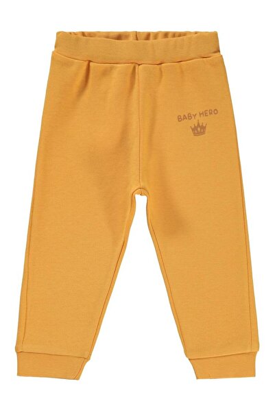Civil Baby Baby Hero Baskılı 6-18 Ay Tek Alt Bebe - Hardal6-9 Ay