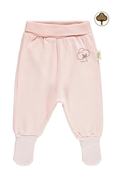 Civil Baby Organik Pamuklu 1-9 Ay Çoraptolon - Pembe 6-9 Ay