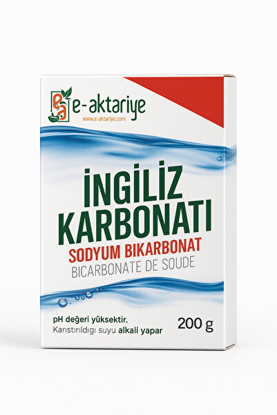 Eaktariye İngiliz Karbonatı (Sodyum Bikarbonat) 200 gr
