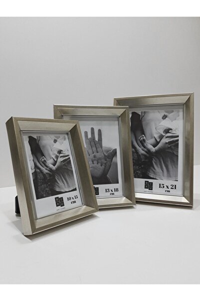 Batu Art Home Fotoğraf Çerçevesi Üçlü Set Korumalı Kırılmaz Pleksi Camlı Masa...