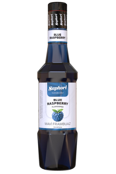 Saphori Mavi Frambuaz Aromalı Kokteyl Şurubu 700 ML