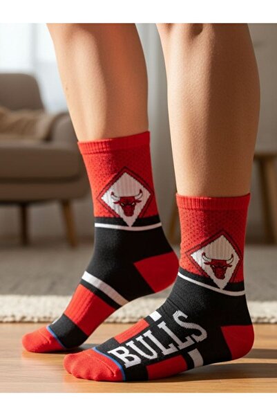 AKSU ÇORAP Unisex Chicago Basketbol Tenis Spor Çorap