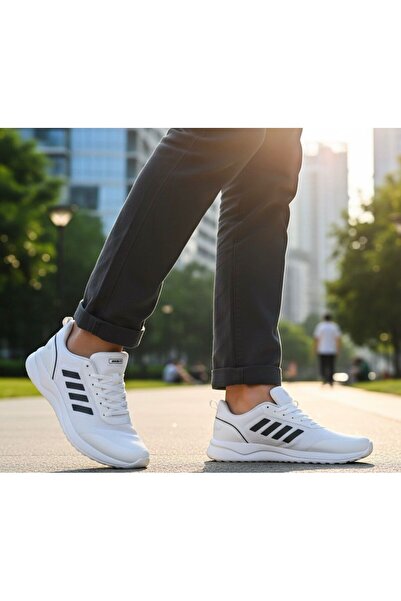 Best Of Bestof Erkek Ortopedik Günlük Rahat Yazlık Yürüyüş Spor Bağcıklı Sneaker Ayakkabı 40-44