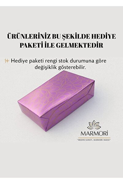 MARMORİ GOLD ÇELİK MELEK KOLYE BİLEKLİKLİ PARFÜMLÜ LOTUS MUMLU KİŞİSELLEŞTİRİLEBİLİR HEDİYE SETİ