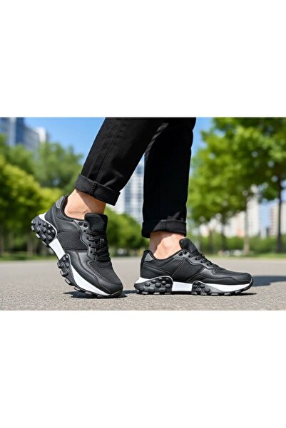 Wanderfull Ανδρικά Ορθοπεδικά Αθλητικά Παπούτσια - Casual Black 4196