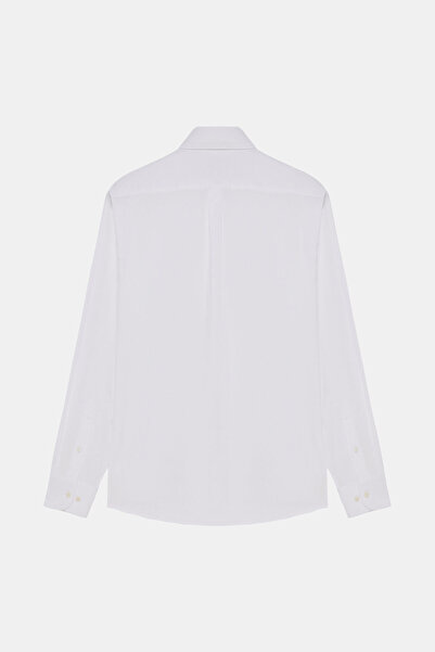 W Collection BEYAZ UZUN KOLLU GÖMLEK