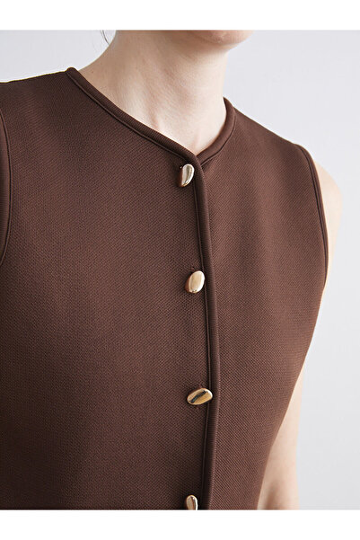 LC Waikiki Bisiklet Yaka Kadın Triko Yelek