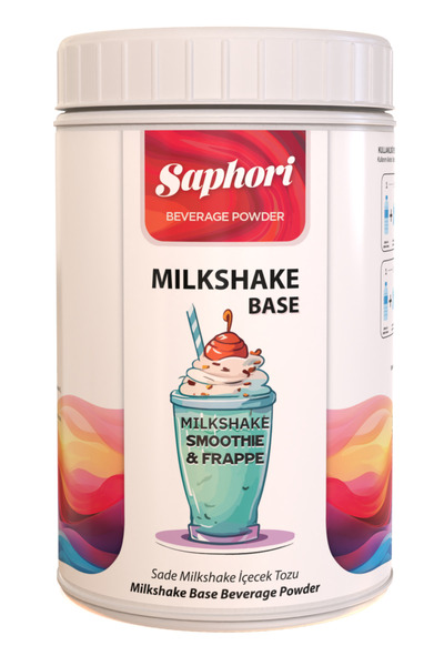 Saphori Sade (Baz) Milkshake & Smoothie İçecek Tozu 1 Kg