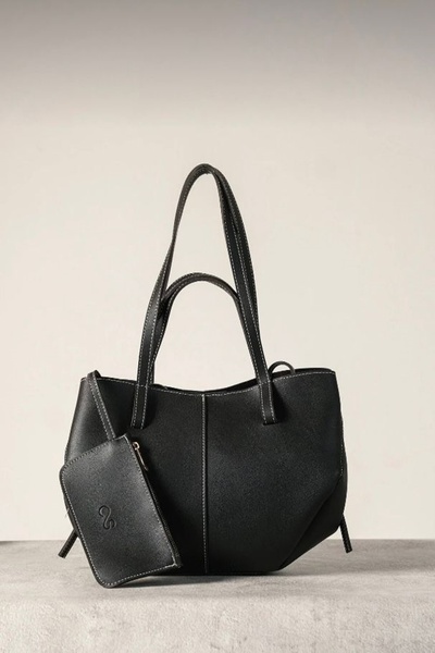 CANTACOMBINE حقيبة كايم ميني بنترست بينتيريست النسائية الصغيرة أسود