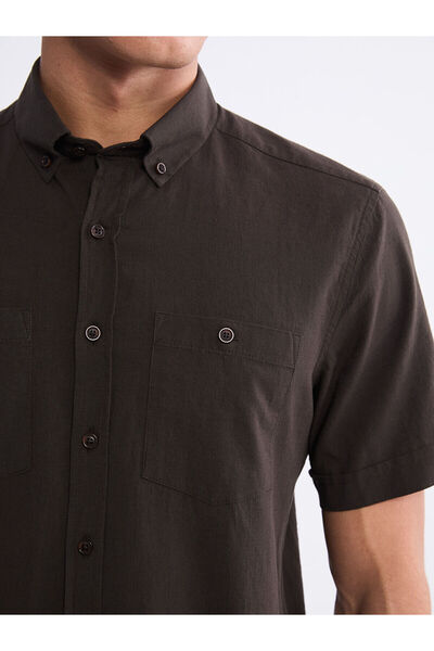 LC Waikiki Ανδρικό κοντομάνικο πουκάμισο Vision New Season Regular Fit