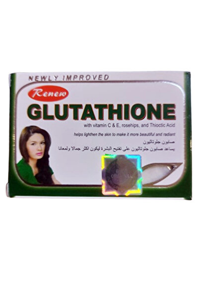 Renew صابونة الجلوتاثيون لتبييض وتنضيف البشرة - 135جرام