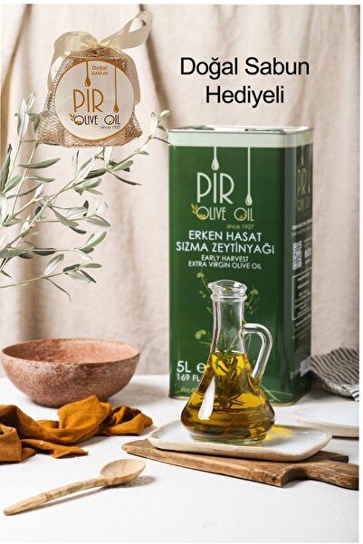 Pir Olive Oil 5000 Ml Erken Hasat Natürel Sızma Zeytinyağı