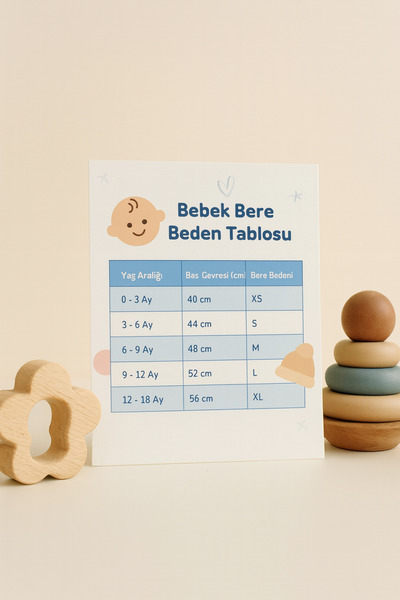 greenmoss %100 Pamuk 2’li Bebek Bere