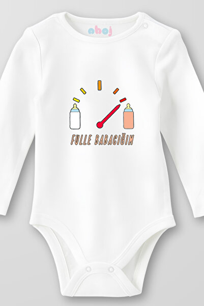 Ahoj بدلة أطفال فولي باباسيجم مصنوعة من القطن العضوي بنسبة 100% بأكمام طويلة