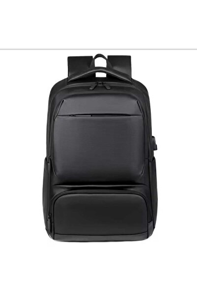 FASHION حقيبة كمبيوتر محمول سوداء 26005 خفيفة الوزن للسفر والعمل وحقيبة ظهر ك...