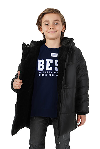 QAWWA Chlapecká sportovní bunda s kapucí – větruodolná a voděodolná