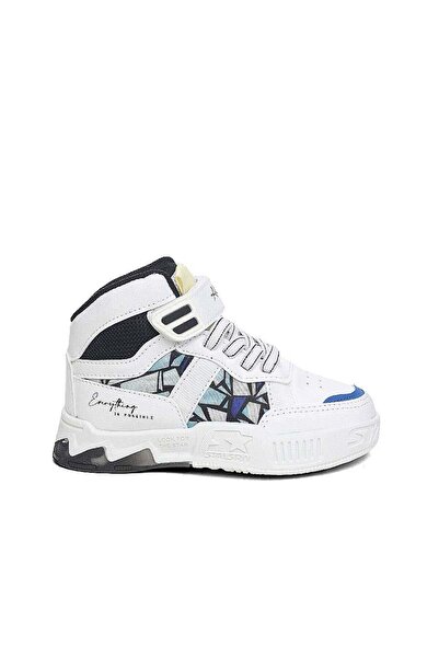 Riva Unisex Παιδικά αθλητικά παπούτσια μπάσκετ Ελαφρύ Comfort Ανατομική σόλα Ελαστική Velcro Αθλητικά παπούτσια