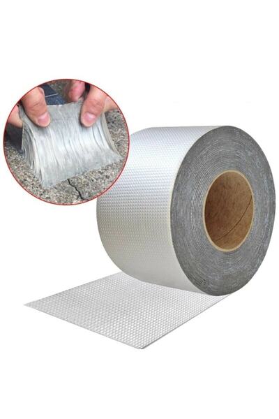 Neler Geldi Neler 5mt X 10cm Waterproof Adhesive Tape Çatı Boru Çadır Pimaş Tamir Bandı Su Geçirmez Bant Sızdırmaz Ban