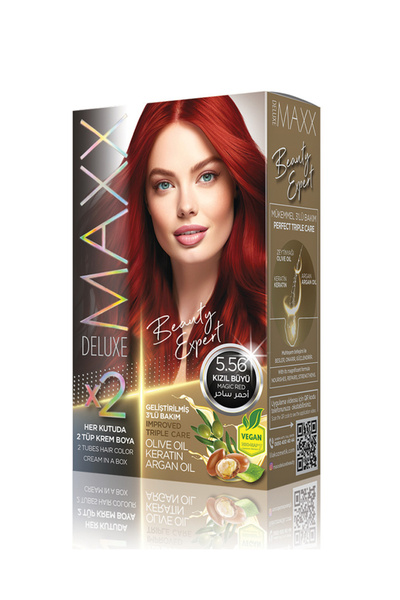 MAXX DELUXE Beauty Expert 5.56 Kızıl Büyü Set Boya