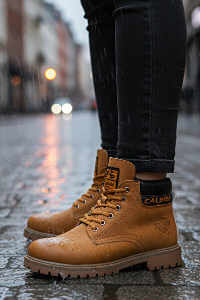 Giyyin Жіночі теплі зимові черевики з нубуку