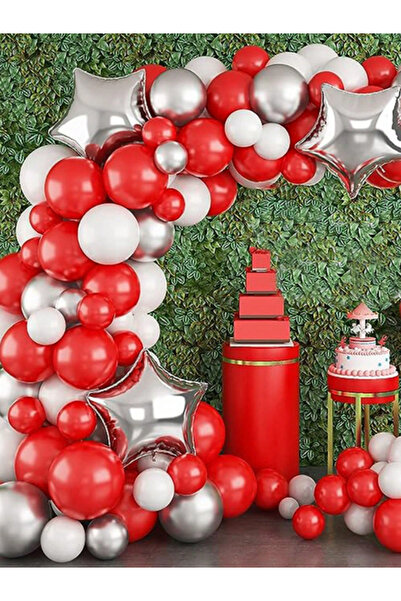 OEM Birthday Balloon Arch Set, 46 pieces, Calitate Superioara + Cadou Surpriza