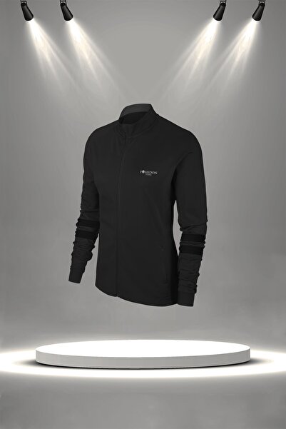 POSEIDON STORM Огромни дамски черни нови Supra памучни удобни спортни комплекти за ходене и бягане (4XL-10XL)