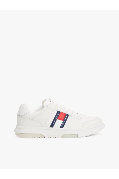 Tommy Hilfiger The Brooklyn Leather Ess Erkek Pembe Spor Ayakkabı