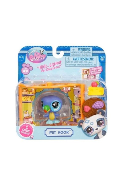 Sunman 00592 - مجسم LITTLEST PET SHOP PET NOOK مع الملحقات (ليسينيا)