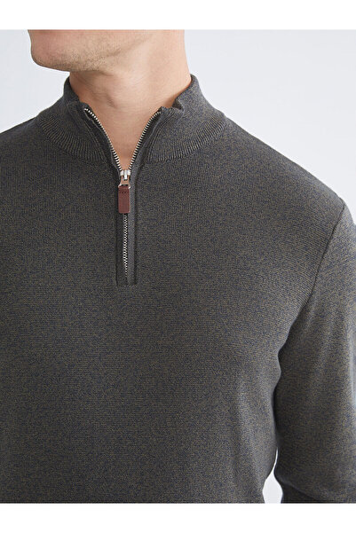 LC Waikiki Vizyon New Season Stand Collar Men's Knitwear Sweater