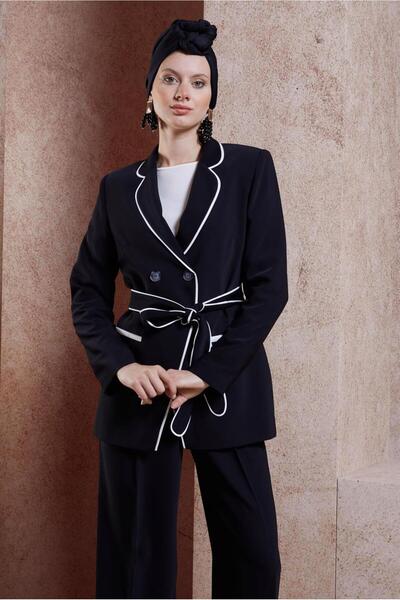 Alvina Belted Trousers Set - 30443