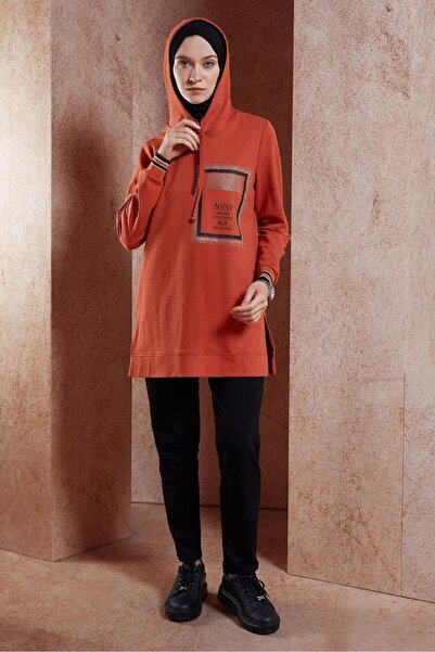 Alvina بدلة رياضية مطبوعة بالنص 45056