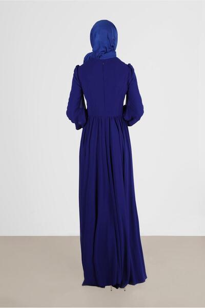 Alvina TAŞ DETAYLI ŞİFON ABİYE 50221