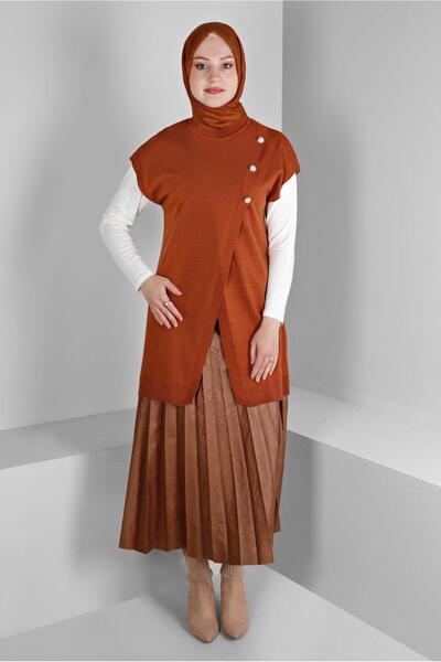 Alvina STONE DETAILED KNIT SWEATER 43124