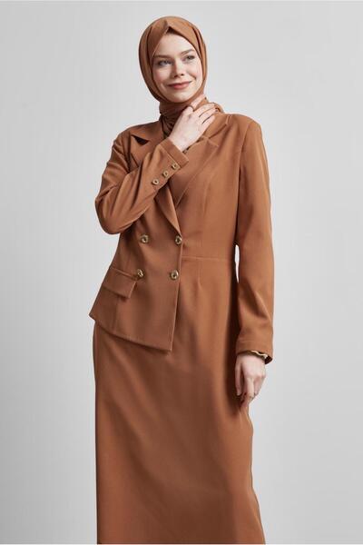 Alvina CEKET GÖRÜNÜMLÜ ELBİSE 45335