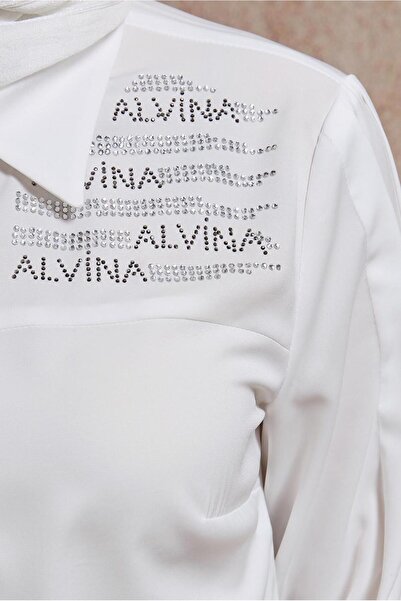 Alvina 43567 Model Stone Printed Tunic
