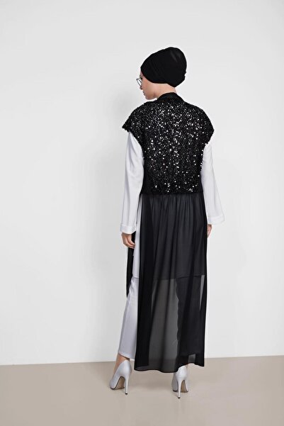 Alvina 4145 Model Double Tunic with Sequins