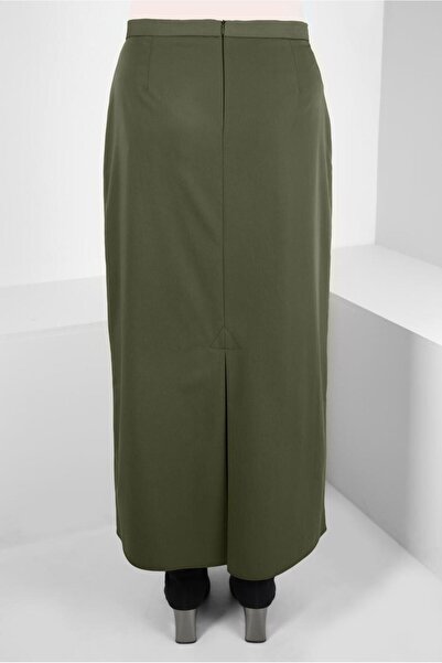 Alvina DÜĞME DETAYLI ETEK 60512