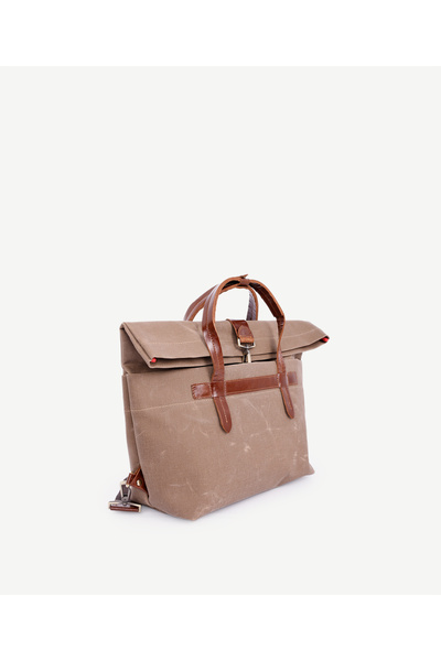 Yargıcı Fonksiyonel Canvas Omuz Çantası