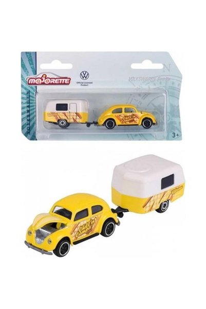 HOT WHEELS Majorette Volkswagen Beetle & Caravan