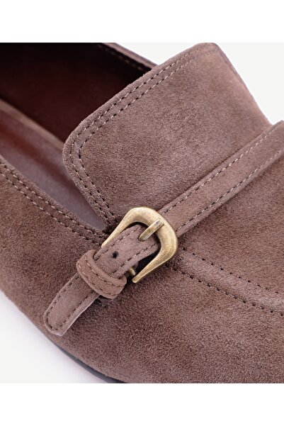 Yargıcı Atkılı Deri Loafer