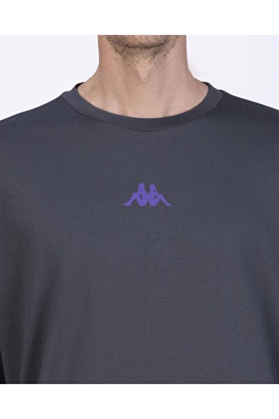 Kappa Authentic Goldes Men's Anthracite Regular Fit T-Shirt