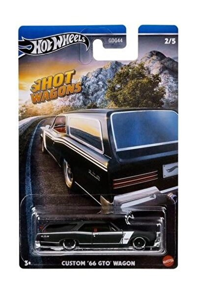 HOT WHEELS Premium Hot Wagons Custom '66 GTO Wagon HRR87