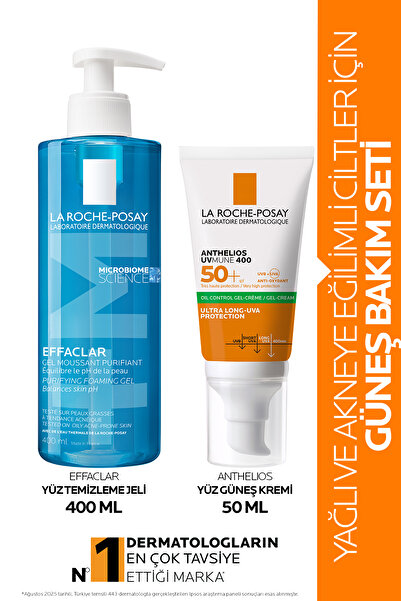 La Roche Posay Yağlı ve Akneye Eğilimli Ciltler için Güneş Bakım Seti