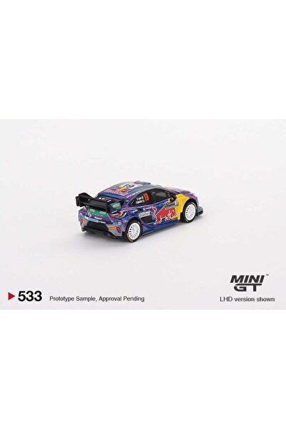 mini gt Ford Puma Rally 1 #19 -533