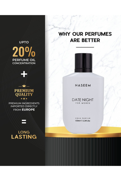 Naseem Date Night for Women - Eau De Parfum for Women 100ml
