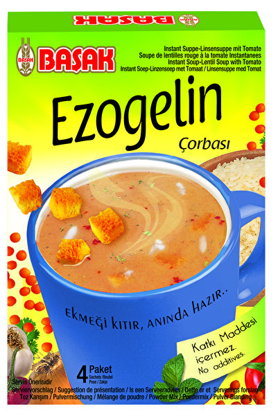 BAŞAK çabuk çorba ezogelin 22 gr. x 24 adet